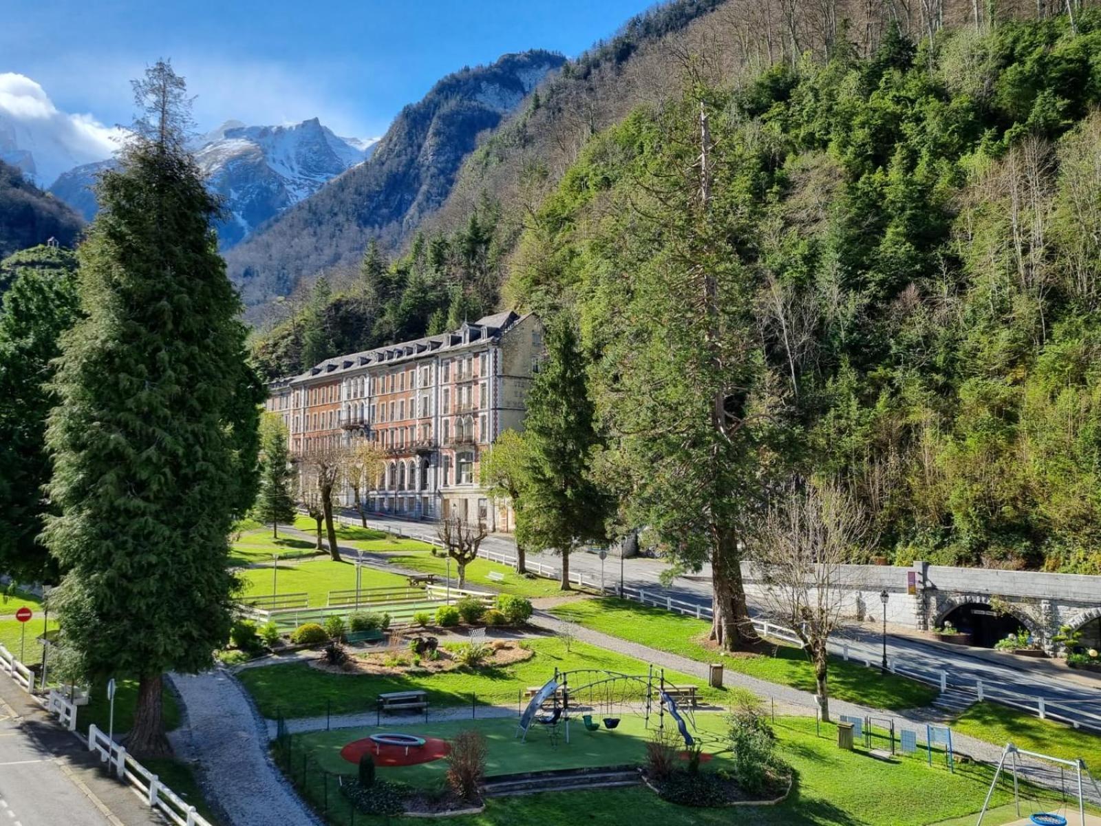 O Cocon Montagnard Appartement Eaux-Bonnes Buitenkant foto